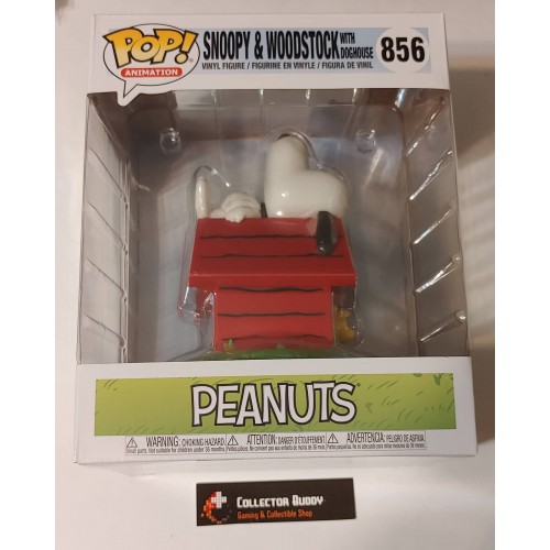 Funko Pop Animation 856 Peanuts Deluxe Snoopy Woodstock With Doghouse Pop Fu Funko Pop Animation 856 Peanuts Deluxe Snoopy Woodstock With Doghouse Pop Fu