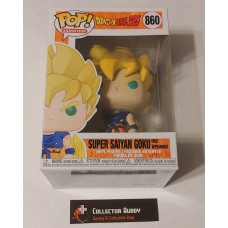 Damaged Box Funko Pop! Animation 860 Dragonball Z Super Saiyan Goku First Appearance Pop FU48600