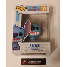 Damaged Box Funko Pop! Disney 1045 Lilo & Stitch Stitch Seated Smiling Pop Vinyl Figure FU55617