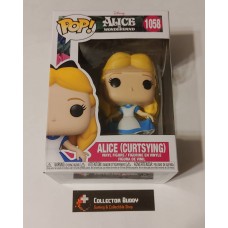 Funko Pop! Disney 1058 Alice in Wonderland Alice Curtsying Pop Vinyl Figure FU55735