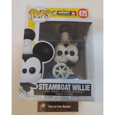 Damaged Box Funko Pop! Disney 425 Mickey Mouse Steamboat Willie Pop Vinyl 90th Anniversary FU32182