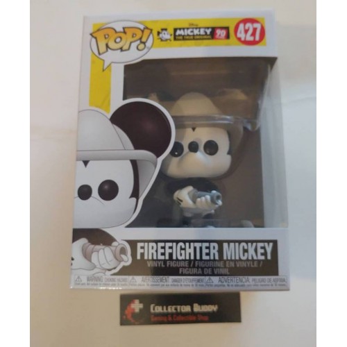 firefighter mickey funko pop