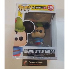 Damaged Box Funko Pop! Disney 429 Mickey Mouse Brave Little Tailor Pop Vinyl 90th Anniversary FU32187