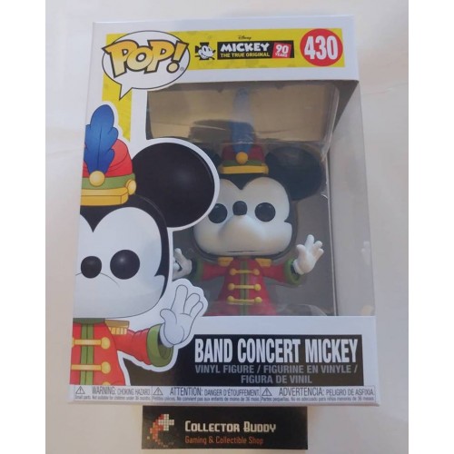 New Funko POP Mickey 90 Years #430 "Band Concert Mickey" Vinyl Figure Disney 