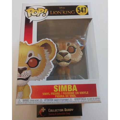 Simba 547 Funko Pop Disney The Lion King