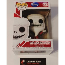 Damaged Box Funko Pop! Disney 72 Nightmare Before Christmas Santa Jack Skellington Pop NBX FU3289