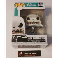 Damaged Box Funko Pop! Disney 808 Night Before Christmas NBX Jack Skellington Scary Face Pop FU48182