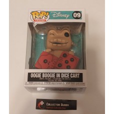 Damaged Box Funko Pop! Disney Train 09 Nightmare Before Christmas Oogie Boogie in Dice Cart FU50632