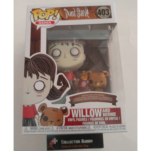 Vinyl Figure #403 FUNKO NEW MIB Don/'t Starve Video Game Willow and Bernie POP