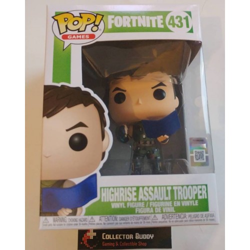 Funko POP Fortnite HIGHRISE ASSAULT TROOPER 431