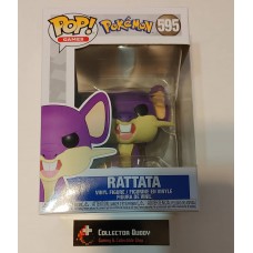 Minor Box Damage Funko Pop! Games 595 Pokemon Rattata Pop Vinyl Figure FU48398