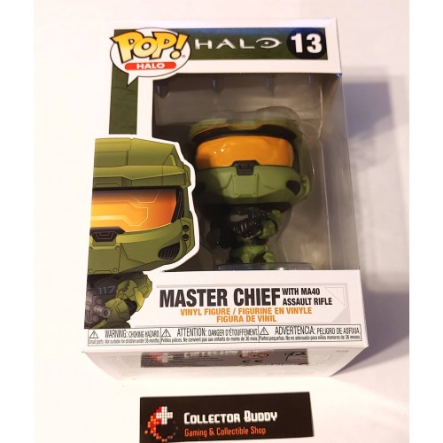 funko halo master chief with ma40 assault rifle in hydro deco