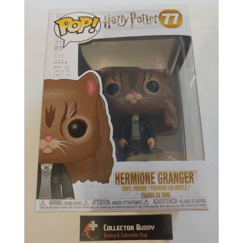 hermione funko pop cat