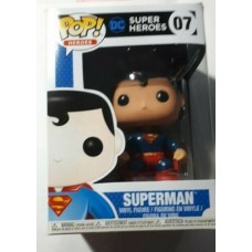 Damaged Box Funko Pop! Heroes 07 Superman DC Super Heroes Pop Vinyl Action Figure FU2250