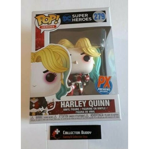 Funko Pop DC Heroes Harley Quinn with Boombox PX Vinyl Figure 
