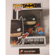 Funko Pop! Heroes 381 DC Death Metal Batman Guitar Solo PX Preview Exclusive Pop FU54718 Funko Pop! Heroes 381 DC Death Metal Batman Guitar Solo PX Preview Exclusive Pop FU54718