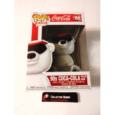 Funko Pop! Ad Icons 158 90s Coca Cola Polar Bear Pop Vinyl Figure Coca-Cola FU65587