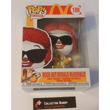 Funko Pop! Ad Icons 109 McDonald's Rock Out Ronald McDonald Pop McDonalds FU52991