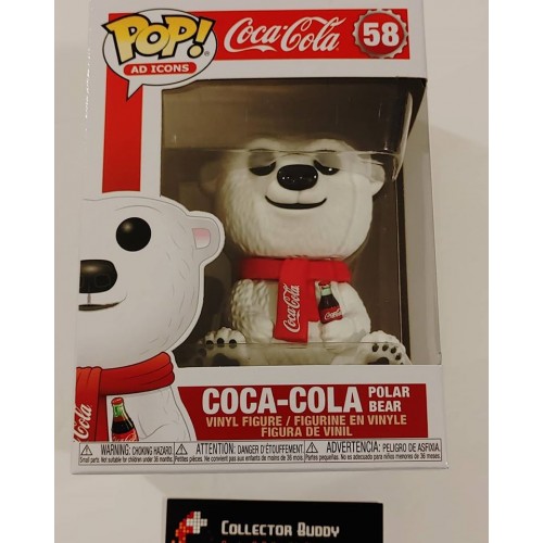 Coca Cola #58 polar bear Funko Pop F48 