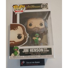 Damaged Box Funko Pop! Icons 20 Jim Henson with Kermit Muppet's Pop Vinyl Figure FU37287