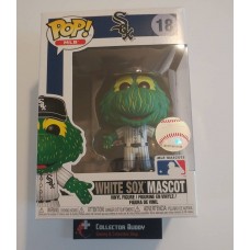 Damaged Box Funko Pop! MLB 18 Chicago White Sox Mascot Southpaw Baseball Pop Figure FU40387