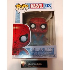 Funko Pop! Marvel 03 Spider-Man Spiderman Pop Vinyl Action Figure Bobble Head FU2276