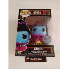 Funko Pop! Marvel 276 Black Panther Shuri Special Edition Blacklight Pop FU66332