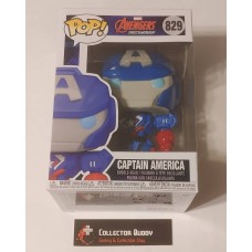 Funko Pop! Marvel 829 Avengers Mech Strike Captain America Pop Vinyl FU55233 Funko Pop! Marvel 829 Avengers Mech Strike Captain America Pop Vinyl FU55233