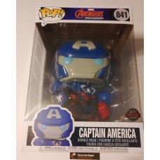 Funko Pop! Marvel 841 Avengers Mech Strike Captain America 10" Special Edition FU55826