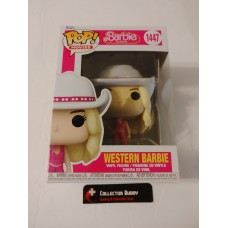 Damaged Box Funko Pop! Movies 1447 Western Barbie Cowgirl Barbie The Movie Pop Vinyl FU72637