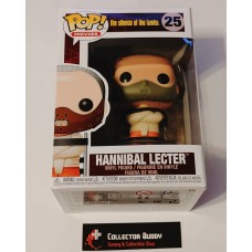 Damaged Box Funko Pop! Movies 25 the silence of the lambs Hannibal Lecter Horror Pop Vinyl FU3115