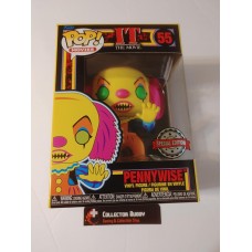 Special Edition Funko Pop! Movies 55 IT The Movie Pennywise Blacklight Pop Vinyl FU65039