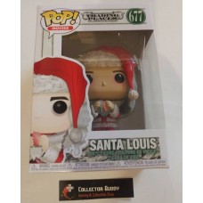 Damaged Box Funko Pop! Movies 677 Trading Places Santa Louis Pop Vinyl Figure FU34892