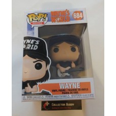 Damaged Box Funko Pop! Movies 684 Wayne's World Wayne Pop Vinyl Figure FU34330