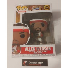 Funko Pop! Basketball 102 Allen Iverson Philadelphia 76ers NBA HWC Hardwood Pop FU55215