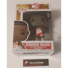 Funko Pop! Basketball 104 Dominique Wilkins Atlanta Hawks NBA HWC Hardwood Pop FU55217