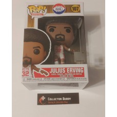 Funko Pop! Basketball 107 Julius Erving New Jersey Nets NBA HWC Hardwood Pop FU55220