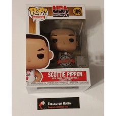 Funko Pop! Basketball 109 Scottie Pippen 1992 Team USA White Special Edition Pop FU56146