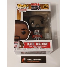 Funko Pop! Basketball 113 Karl Malone 1992 Team USA White Special Edition Pop FU56398