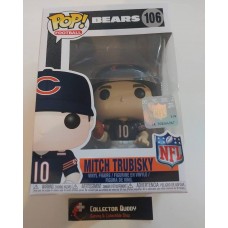 Funko Pop! Football 106 Mitch Trubisky Chicago Bears NFL Pop Vinyl Figure FU31776