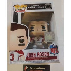 Funko Pop! Football 108 Josh Rosen Arizona Cardinals NFL Pop Vinyl Figure FU31778