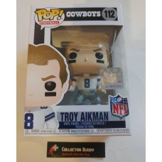 Damaged Box Funko Pop! NFL 112 Legends Troy Aikman Dallas Cowboys Pop Figure FU33298