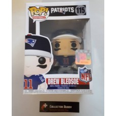 Funko Pop! Football 115 Drew Bledsoe New England Patriots NFL Legends Pop Vinyl FU33308