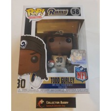 Damaged Box Funko Pop! Football 58 Todd Gurley Los Angeles Rams NFL Pop Vinyl Figure FU31726