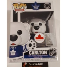 Damaged Box Funko Pop! Hockey 06 Carlton Bear Toronto Maple Leafs NHL Pop Canada Exclusive FU43069