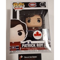 Damaged Box Funko Pop! Hockey 48 Patrick Roy Montreal Canadiens NHL Pop Canada Exclusive FU43520