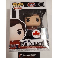 Minor Box Damage Funko Pop! Hockey 48 Patrick Roy Montreal Canadiens NHL Pop Canada Exclusive FU43520