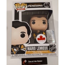 Damaged Box Funko Pop! Hockey 49 Mario Lemieux Pittsburgh Penguins NHL Pop Canada Exclusive FU43521