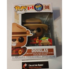 Funko Pop! Around the World 08 Canada Douglas Beaver w/ Pin Canadian Pop Vinyl FU46624 