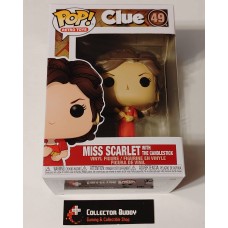 Funko Pop! Retro Toys 49 Miss Scarlet with the candlestick Pop Vinyl Figure FU51452